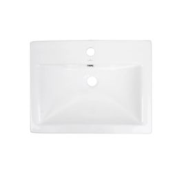 ALBANY II BLANCO LAVAMANOS EMPOTRAR RECTANGULAR 1H 510X390X180MM 5732-KLP