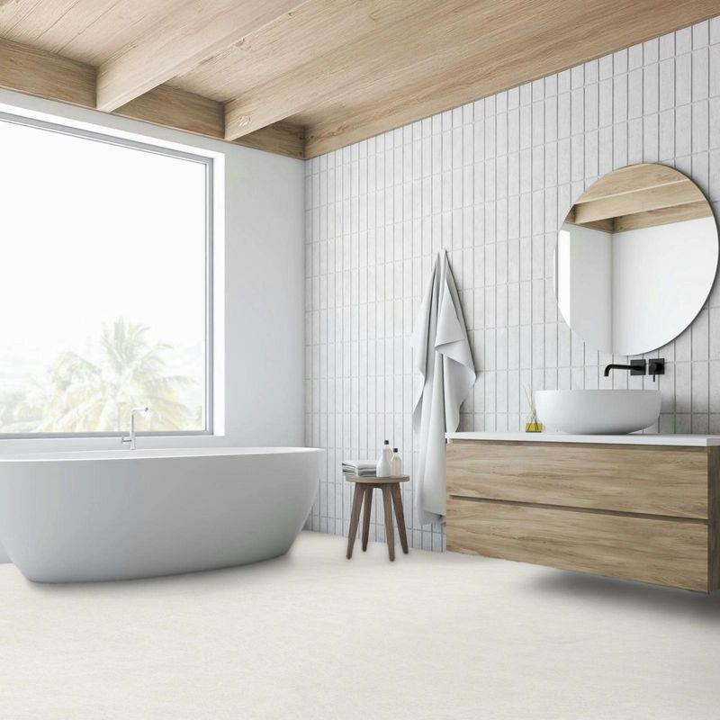 Porcelanato-blanco-mate-con-diseño-petreo