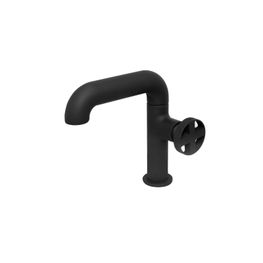 INDUS NEGRO  GRIF LAV CAÑO BAJO MEZCLADORA MONOMANDO CON DESAGUE E-950-EB