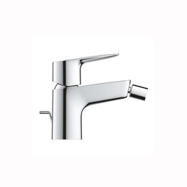 BAUEDGE NEW CROMO GRIF BIDET MEZCLADORA MONOMANDO CON DESAGUE