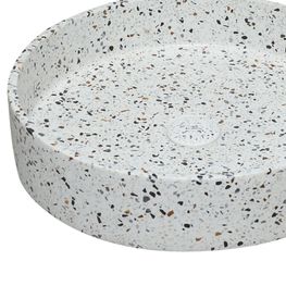 LAVAMANOS CONCRETO BOWL REDONDO TERRAZO AZUL