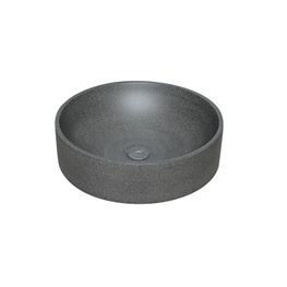 LAVAMANOS CONCRETO BOWL NEGRO SANDSTONE