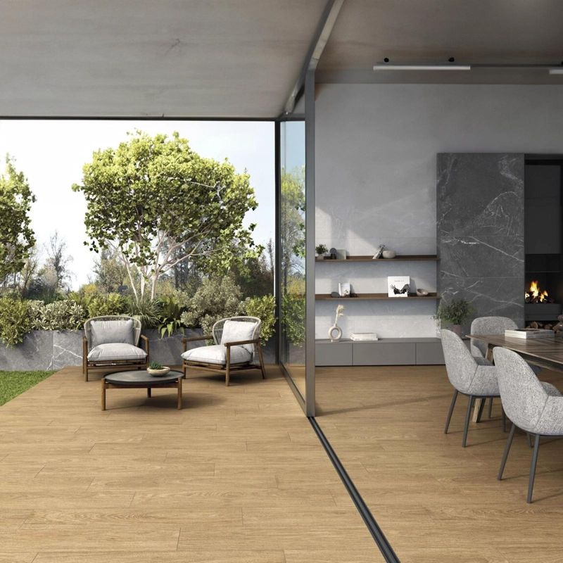 Porcelanato-mate-tono-miel-rectangular