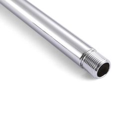KLP NEGRO MATE GRIF DUCHA BRAZO REDONDO A PARED 400 MM P223001-KLP