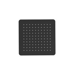 QUATTRO NEGRO MATE GRIF DUCHA CABEZA CUADRADA 250MM P211071-A41-KLP