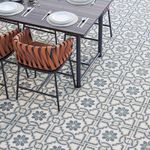 Piso-ceramico-mate-en-tono-azul-con-diseño-geometrico