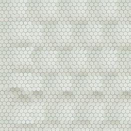 MOSAICO WHITE HEXAGON CRAKLE 73HTC101K 30 X 30 - KLP