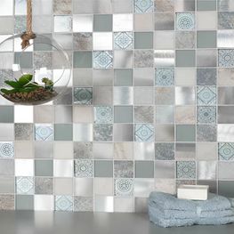 MOSAICO TERRA GRIGIO SIN REC 30X30