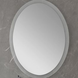 ESPEJO XF049  80 X 60 CM BLANCO ES8016B