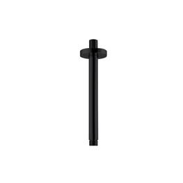 KLP NEGRO MATE GRIF DUCHA BRAZO REDONDO A TECHO 200 MM P228001A-KLP