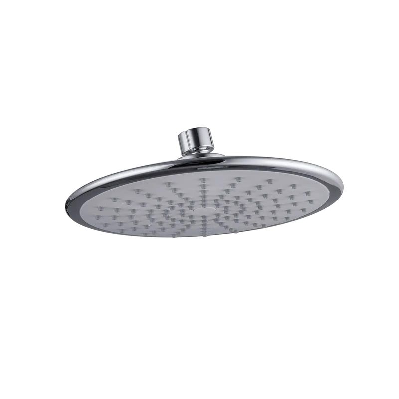 Cabeza-de-ducha-redonda-cromada-de-210-mm
