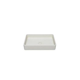 SORRENTO BLANCO SANDSTONE LAVAMANOS RECTANGULAR 506 X 326 X 100 MM CON DESAGUE CS-0001SW -KLP