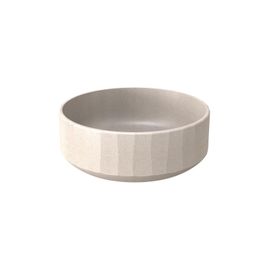 FIRENZE BLANCO SANDSTONE LAVAMANOS BOWL 420 X 150 MM CON DESAGUE CS-0032SW -KLP