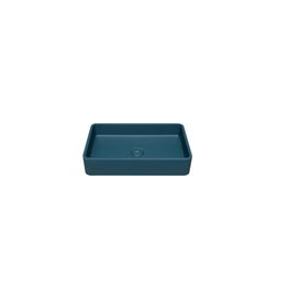 SORRENTO AZUL MARINO LAVAMANOS RECTANGULAR 506 X 326 X 100 MM CON DESAGUE CS-0001C11 -KLP
