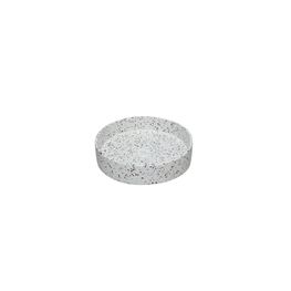 NAPOLES TERRAZO BLANCO AZUL LAVAMANOS BOWL REDONDO 425 X 100 MM CON DESAGUE CS-0003E3 -KLP