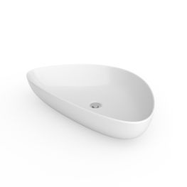 CELINA BLANCO LAVAMANOS BOWL TRIANGULAR 670X440X150MM 5244 - KLP