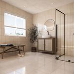 Piso-ceramico-beige-mate-cuadrado-con-diseño-marmoleado
