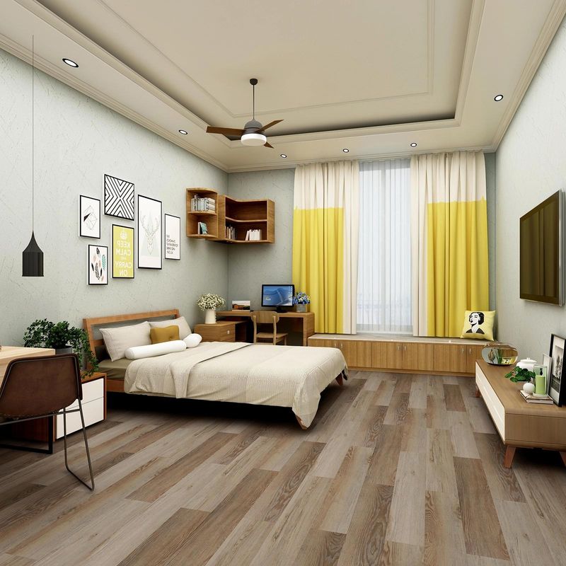 Piso-vinilico-SPC-grisaceo-de-diseño-moderno