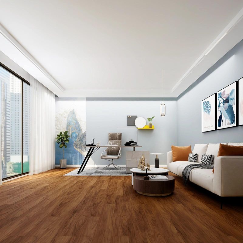 Piso-vinilico-SPC-nogal-con-textura-madera