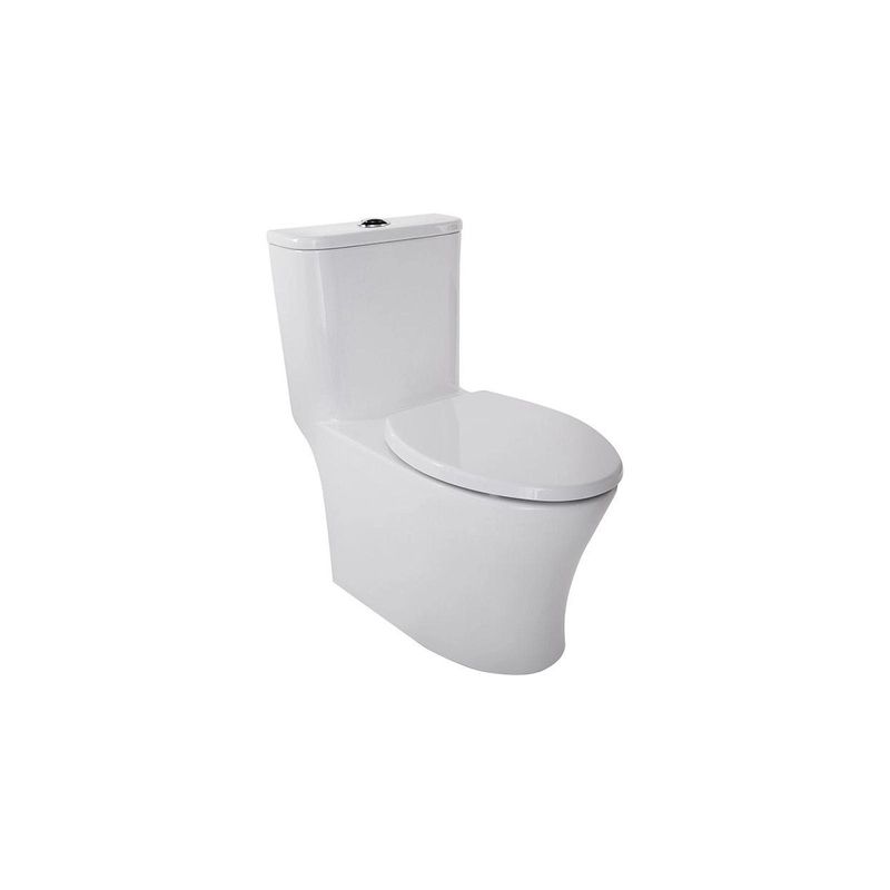 Inodoro-one-piece-blanco-con-diseño-moderno-y-asiento-elongado-de-cierre-lento