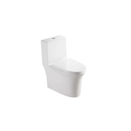 ZEN BLANCO INODORO ONE PIECE C/ASIENTO ELONG CIERRE LENTO DOBLE PUSH 4-6 LTS 8075-KLP