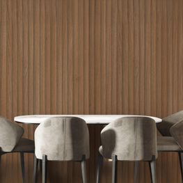 NATURE STRIPES TECA ACOUSTIC WALL PANEL AGT 120043514 LB5014/248 134 X 2800 X 18 MM / 2.04M2
