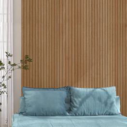 NATURE ROLLERS TECA WALL PANEL N 120041954 LB2200Y/248 100 X 2800 X 18 MM / 1.68M2