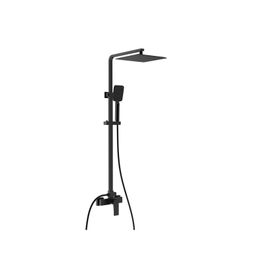 QUATTRO NEGRO MATE GRIF DUCHA SISTEMA CON BARRA MANGUERA TEL Y CABEZA (EP) T913306B-A41-KLP