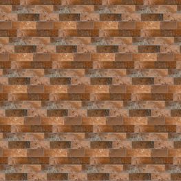 COTTO BRICK ROJO 30X45 PORCELANITE 1A (ALE)
