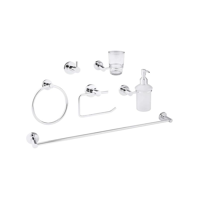 Set-completo-de-accesorios-para-baño-con-diseño-coordinado-y-acabado-brillante