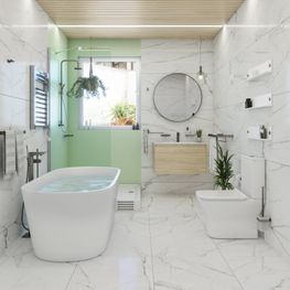 URBAN NEGRO MATE GRIF DUCHA SISTEMA CON BARRA MANGUERA TEL Y CABEZA (EP) T907306-A41-KLP