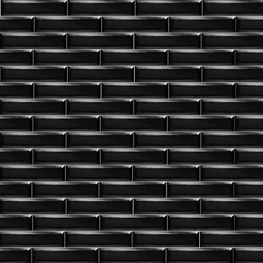 BRICK MANHATAN NEGRO  BRILLO  7.5X30 DUNE (L)