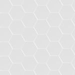 Pieza-ceramica-hexagonal-blanca-brillante