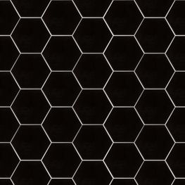 OPAL HEX NEGRO BRILLO 15X17 DUNE (L)
