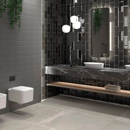 BRICK YORK NEGRO  BRILLO 10X20 DUNE (L)