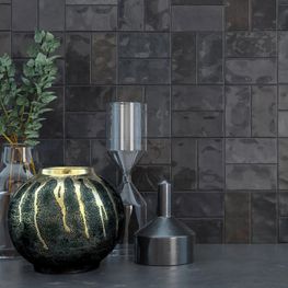 FEZ GRAPHITE BRILLANTE 114727 SIN RECT. 6.25 X 12.5