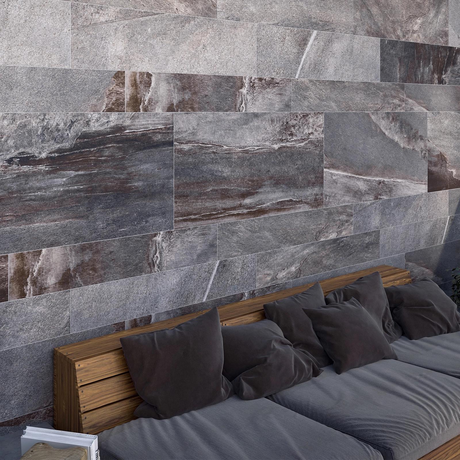 ARDESIA DARK GRAY GA11 60X120 REC DALTILE L Daltile Ferco Cer mica MX