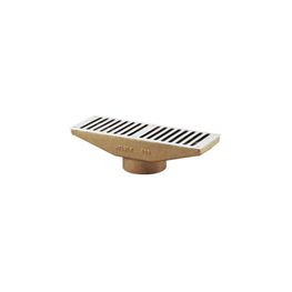 HELVEX CROMO DESAGUE CON REJILLA RECTAGULAR 230 MM 632-H