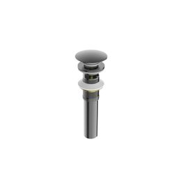 KLP GUN GREY DESAGUE LAVAMANOS DE PUSH 1 1/4 PULG CON REBALSE PVD P401002C-A47-KLP
