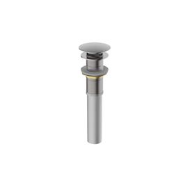 KLP GUN GREY DESAGUE LAVAMANOS DE PUSH 1 1/4 PULG SIN REBALSE PVD P401001C-A47-KLP