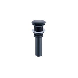 KLP NEGRO MATE DESAGUE LAVAMANOS DE PUSH 1 1/4 PULG SIN REBALSE (EP) P401001C-A41-KLP
