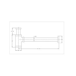 KLP NEGRO MATE SIFON BOTELLA 1 1/4 PULG (EP) P311001-A41-KLP