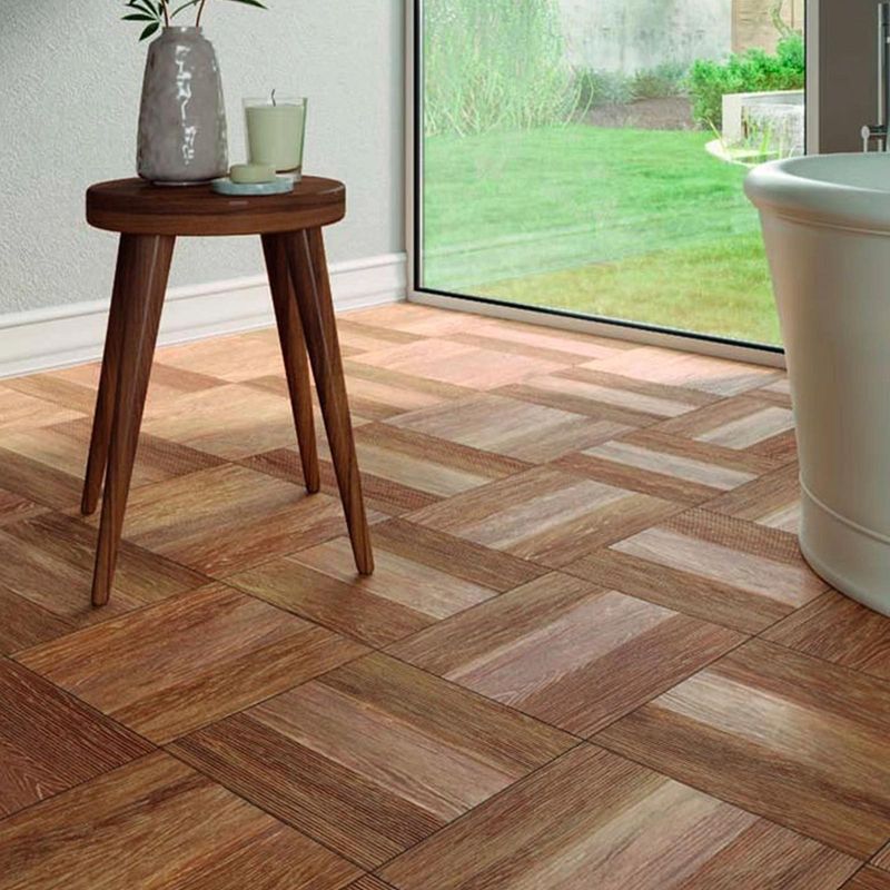Piso-ceramico-mate-color-cafe-imitacion-madera