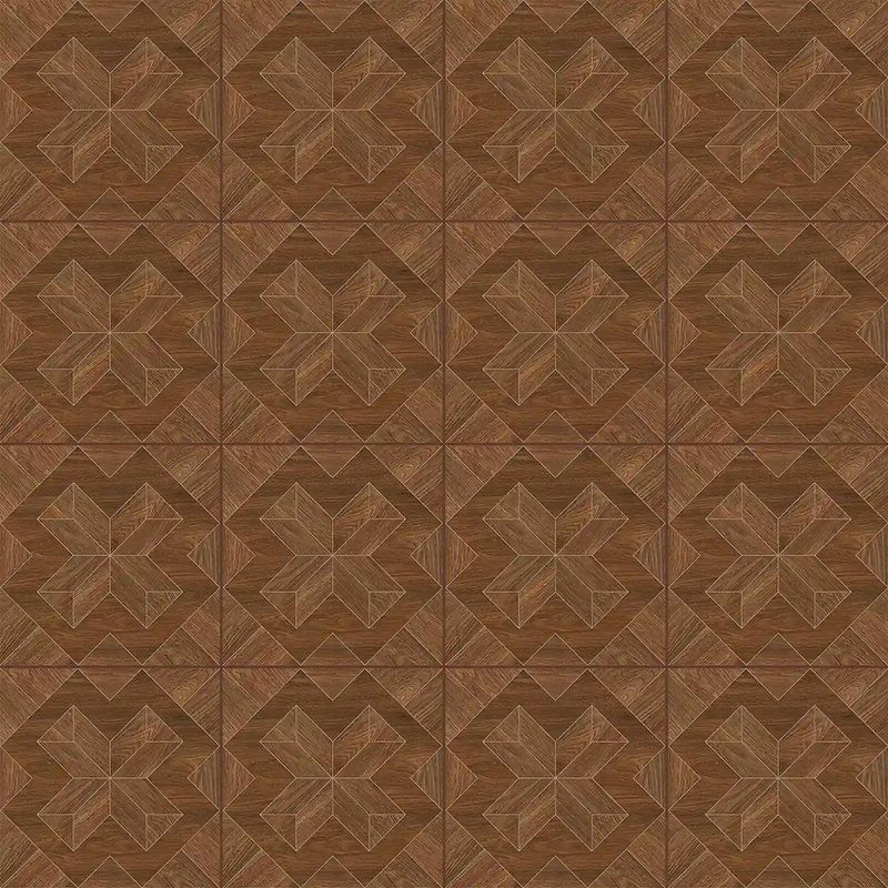 Piso-ceramico-semi-brillante-color-cafe-caoba