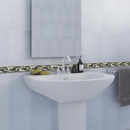 CENEFA  DKJ-1118B VERDE 8X25 TILES