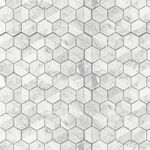 Mosaico-hexagonal-blanco-mate-en-piedra