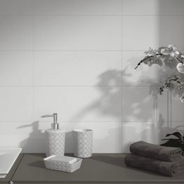 NEVADA BLANCO BRILLANTE 25X40 PORCELANITE 1A (L)