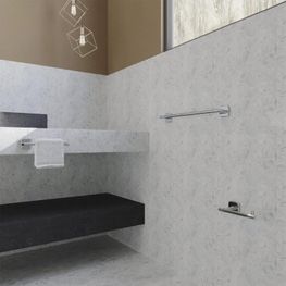 PIAZZA CROMO ACCESORIOS DE BAÑO TOALLERO BARRA 423 MM PIA-105