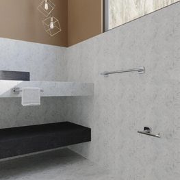 PIAZZA CROMO ACCESORIOS DE BAÑO TOALLERO CORTO PIA-109
