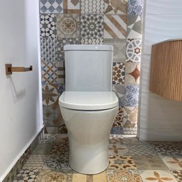 QUATTRO ROSE GOLD ANTIHUELLA ACCESORIOS DE BAÑO PORTAPAPEL HORIZONTAL SIN TAPA PVD A60986-A45AF-KLP